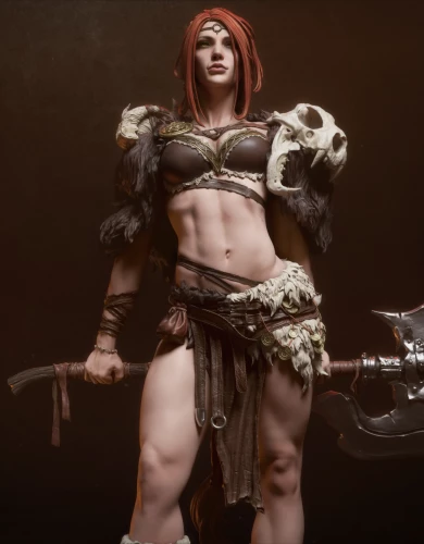 Фигурка Barbarian Queen