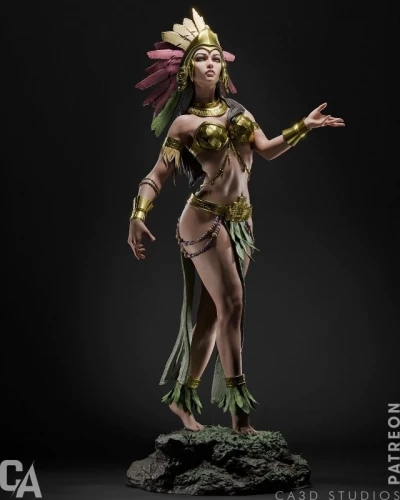 Фигурка Aztec Godess