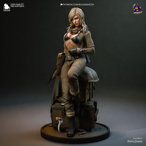 Фигурка EVA | Metal Gear Solid Delta: Snake Eater | 227mm