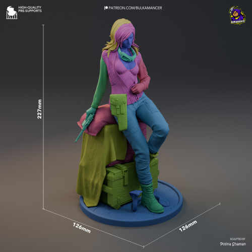 Фигурка EVA | Metal Gear Solid Delta: Snake Eater | 227mm