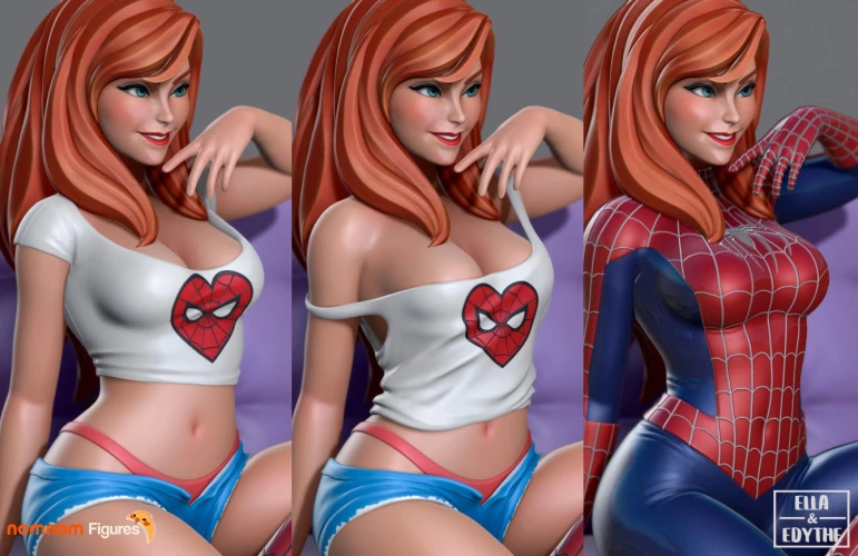 Фигурка Spiderman Mary Jane and Gwen Stacy