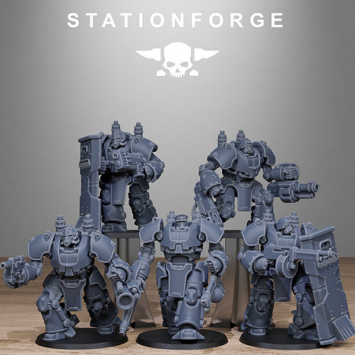 Фигурка GrimGuard Power Armor