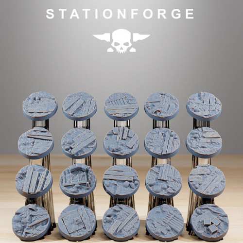 Фигурка 25mm Trench Bases and Toppers