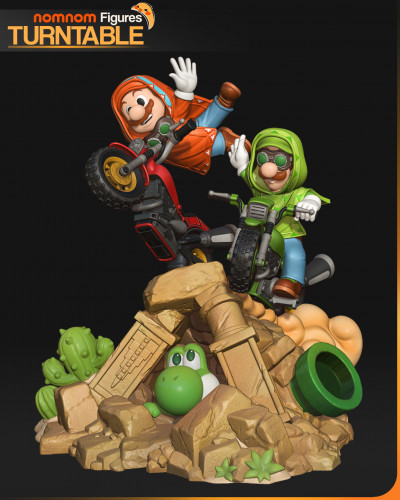 Фигурка Super Mario Galaxy Movie Diorama