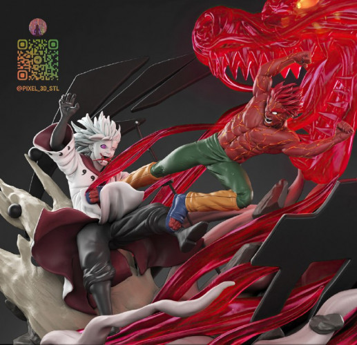 Фигурка Майто Гай против Мадары Учихи из Naruto, изображение 2
