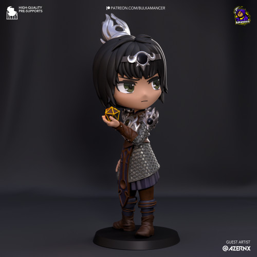 Фигурка Chibi Shadowheart | Baldur's Gate 3 | 100mm