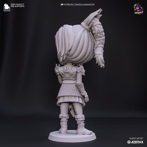 Фигурка Chibi Shadowheart | Baldur's Gate 3 | 100mm