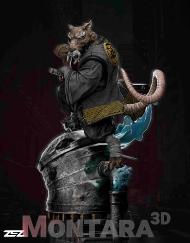 Фигурка Мастер Сплинтер из мультфильма Черепашки-Ниндзя