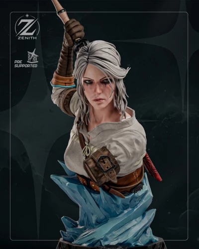 Фигурка Ciri — Zenith_Studios_