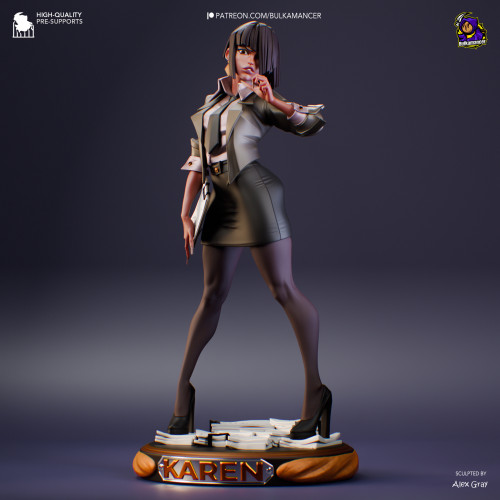 Фигурка Agent Karen | Unbreadable | 227mm