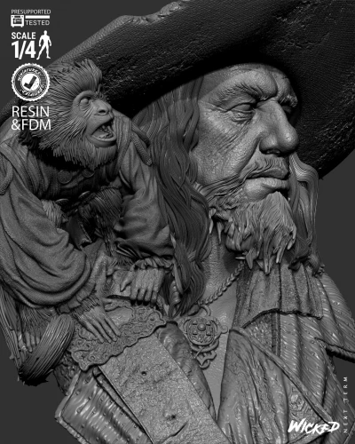 Фигурка Barbossa Portrait Bust