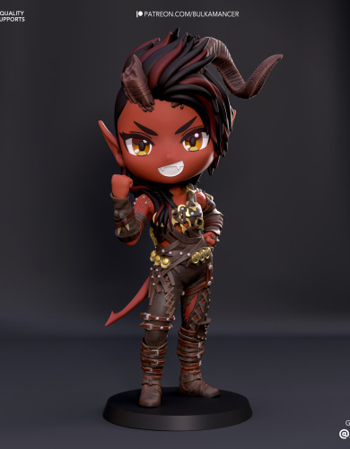 Фигурка Chibi Karlach | Baldur's Gate 3 | 100mm