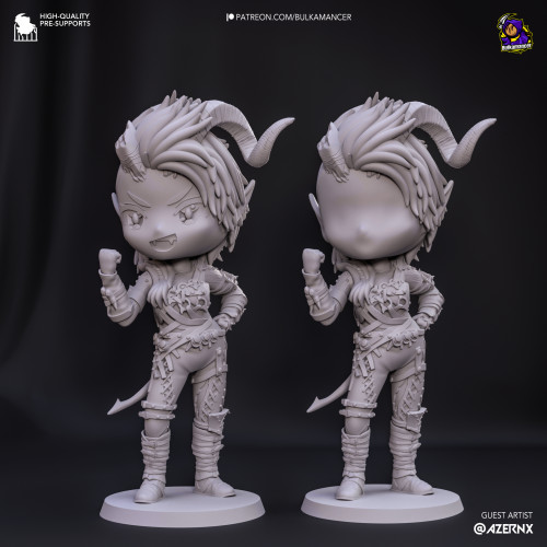 Фигурка Chibi Karlach | Baldur's Gate 3 | 100mm