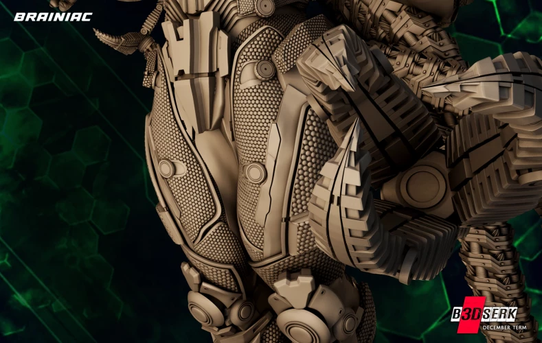 Фигурка Brainiac Sculpture